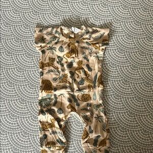 Kate Quinn Safari Print Romper